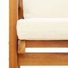 vidaXL Set Salotto da Giardino 5 pz con Cuscini Legno Massello Acacia