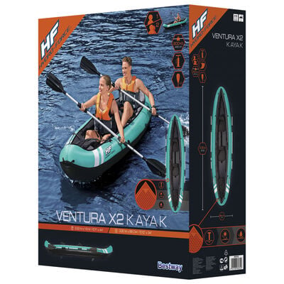 Bestway Kayak Gonfiabile Hydro-Force Ventura X2 330x86 cm