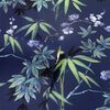 DUTCH WALLCOVERINGS Carta da Parati Jasmine Garden Blu