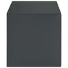 vidaXL Cassaforte con blocco Grigio scuro 31 x 20 x 20 cm Acciaio