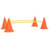 vidaXL Set di Ostacoli per Cani Arancione e Giallo