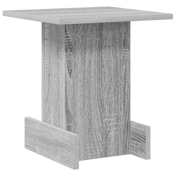 vidaXL Tavolino Grigio Sonoma 35,5 x 35 x 40 cm Legno multistrato