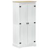 vidaXL Armadi Bianco 76 x 50 x 170 cm Pino massello