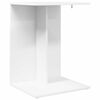 vidaXL Tavolo laterale Bianco 45 x 40 x 62,5 cm Legno ingegnerizzato