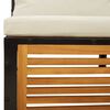 vidaXL Set Divano da Giardino 12 pz con Cuscini Legno Massello Acacia