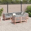 vidaXL Set Divani da Giardino 7 pz in Legno Massello Abete Douglas