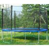 Trampolino, Tappeto Elastico &Oslash;4,3m.+rete di sicurezza e telo