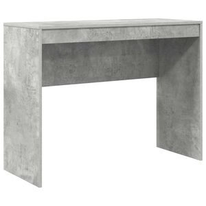 vidaXL Scrivania Grigio cemento 100 x 40 x 76 cm