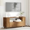 vidaXL Mobile Porta TV con Ruote Artigianale 102x34,5x43 cm Truciolato