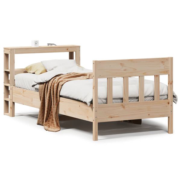 vidaXL Letto senza Materasso 90x190 cm in Legno Massello di Pino