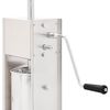 vidaXL Insaccatrice Manuale Argento 3 L in Acciaio Inossidabile