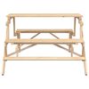 vidaXL Tavolo da Picnic con Panche in Legno Abete 2-in-1 Convertibile