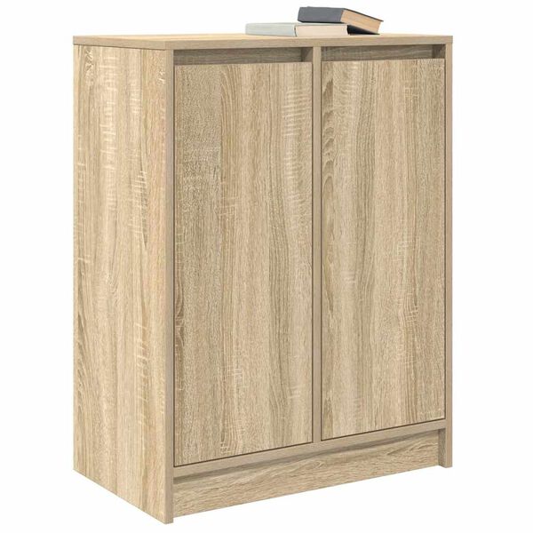 vidaXL Credenza Rovere Sonoma 57x34x76 cm in Legno Multistrato