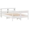 vidaXL Letto senza Materasso Bianco 150x200 cm Legno Massello di Pino