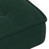 vidaXL Sedia Relax 64x74x84 cm Verde Scuro in Velluto