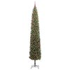 vidaXL Albero di Natale artificiale con 300 LED Verde 270 cm