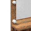 vidaXL Tavolo da Trucco con cassetto Legno vecchio 80 x 41 x 134,5 cm