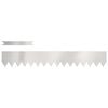 vidaXL Bordura per Prato 50 pz 100 x 0,05 x 15 cm Acciaio inossidabile