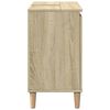 vidaXL Mobile Lavabo Rovere Sonoma 58x33x60 cm in Legno Multistrato