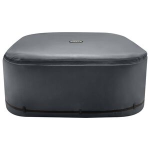 INTEX Copridoccia per Spa INTEX Grigio Scuro 196 x 196 x 72 cm PVC