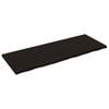 vidaXL Ripiano Marrone Scuro 160x60x(2-4) cm Massello Rovere Trattato