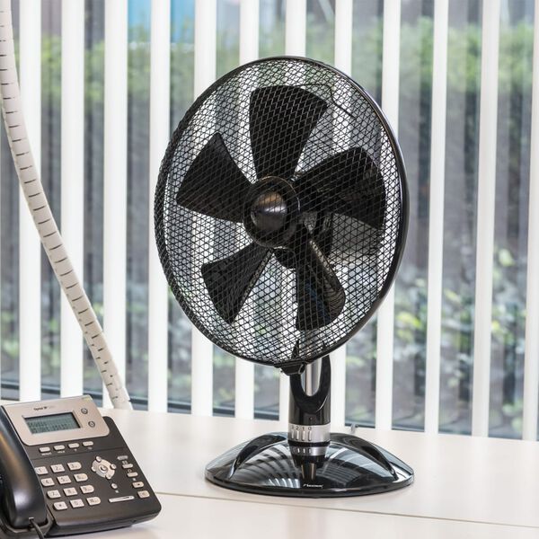 Bestron Ventilatore da Scrivania ADF30DZ 35 cm Nero