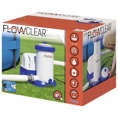 Bestway Pompa Filtro per Piscina Flowclear da 9463 L/h