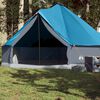 vidaXL Tenda Familiare Tipi per 8 Persone Blu Impermeabile