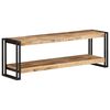 vidaXL Mobile Porta TV 120x30x40 cm in Legno di Mango Grezzo