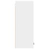 vidaXL Armadio pensile 2 pcs Bianco 30 x 31 x 80 cm Legno multistrato