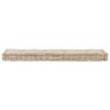 vidaXL Cuscino per Pallet e Pavimento in Cotone 120x40x7 cm Beige