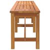 vidaXL Panca da Giardino 150x35x45 cm in Legno Massello di Acacia