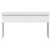 vidaXL Tavolino da Salotto Bianco 102x50,5x52,5cm in Legno Multistrato