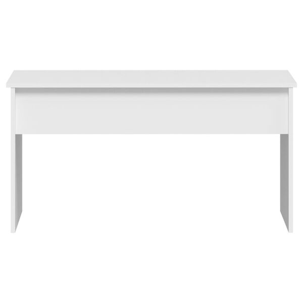 vidaXL Tavolino da Salotto Bianco 102x50,5x52,5cm in Legno Multistrato