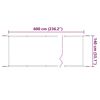 vidaXL Paravento Verticale Beige 140x600 cm in Tessuto Oxford