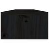 vidaXL Supporto per Monitor Nero 110x23,5x9 cm Legno Multistrato