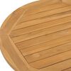 vidaXL Set da Pranzo per Giardino 5 pz in Legno Massello di Teak