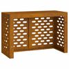 vidaXL Copertura per condizionatore d'aria Ruggine 90 x 40 x 60 cm