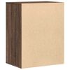 vidaXL Cassettiera Angolo Rovere Marrone 60x41x76cm Legno Multistrato