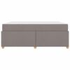 vidaXL Struttura del letto con materasso Talpa 180 x 200 cm Tessuto