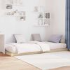 vidaXL Struttura letto a terra Sonoma 71,5 x 190 cm Legno multistrato