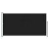 vidaXL Tendalino Laterale per Patio Terrazzo 160 x 300 cm Nero