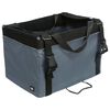 TRIXIE Cestino Anteriore Bici per Animali Domestici 38x25x25 cm Grigio