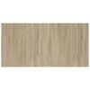 vidaXL Testiera Letto con Comodini in Legno Multistrato Rovere Sonoma