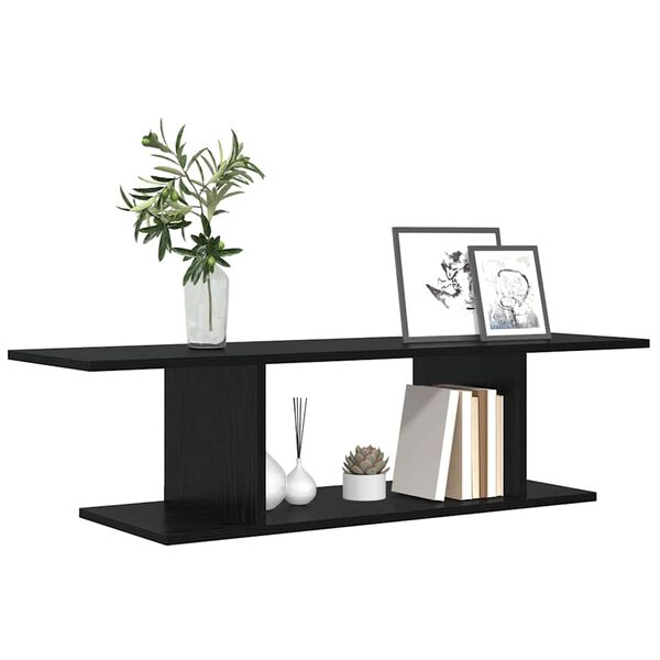 vidaXL Set mobile TV Nero 103 x 30 x 26,5 cm Legno multistrato