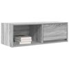 vidaXL Mobili TV 2pz Grigio Sonoma 80x31x25,5 cm Legno Multistrato