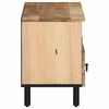 vidaXL Mobile Porta TV 100x33x46 cm in Legno Massello di Mango