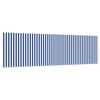 vidaXL Tenda Retrattile Blu e Bianco 400 &times; 300 cm