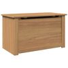 vidaXL Cesta con Coperchio PANAMA 79x42x46 cm Legno Massello di Pino