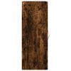 vidaXL Mobile a Parete Rovere Fumo 34,5x34x90 cm
